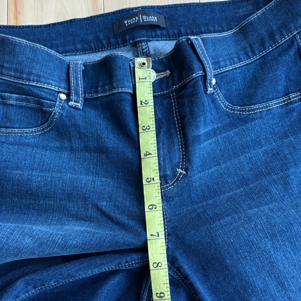 WHBM Dark Blue Denim Jeans - Picture 7 of 9